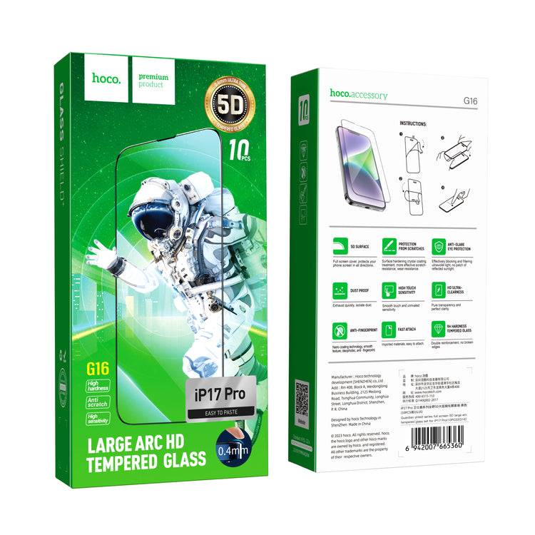 Tempered Glass 0.4mm Clear