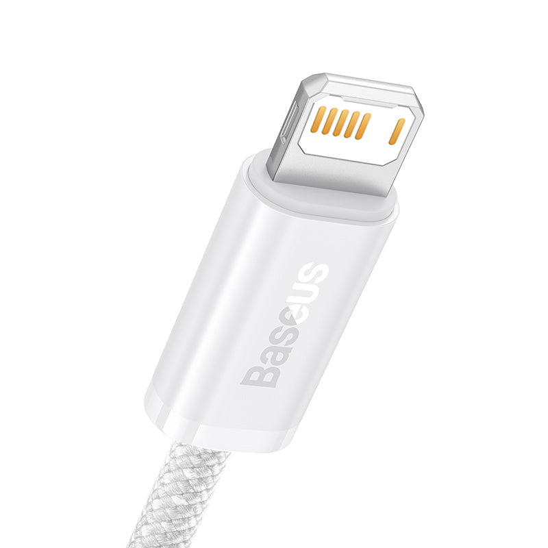 Baseus Braided USB to Lightning Data and Charge Cable (2m) - SKmobile Canada