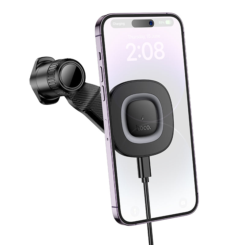Magnetic Wireless Air Vent Car Charger Mount 15W Fast Charging