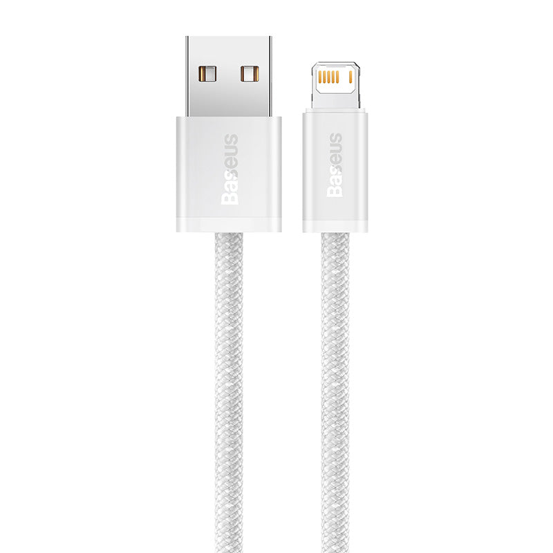 Baseus Braided USB to Lightning Data and Charge Cable (2m) - SKmobile Canada
