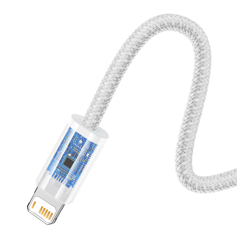 Baseus Braided USB to Lightning Data and Charge Cable (2m) - SKmobile Canada