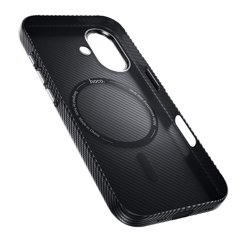 Carbon Fibre MagSafe Case for iPhone 17