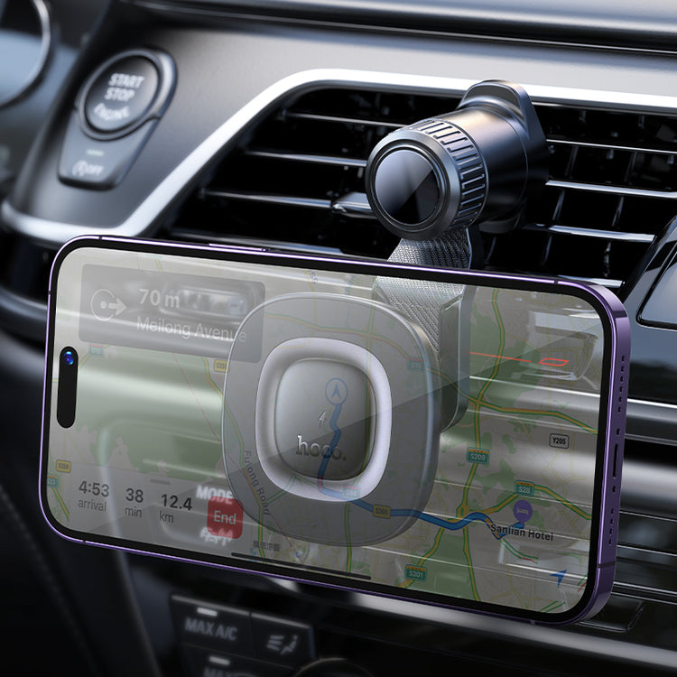 Magnetic Wireless Air Vent Car Charger Mount 15W Fast Charging