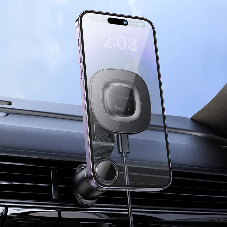 Magnetic Wireless Air Vent Car Charger Mount 15W Fast Charging