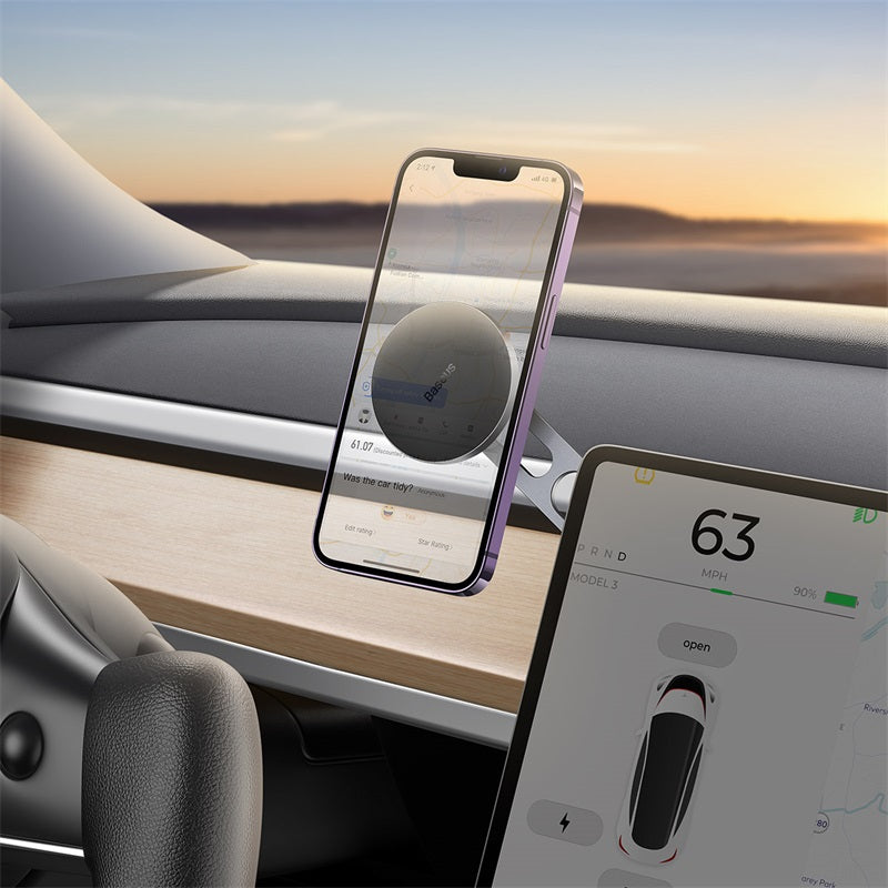 T-Space Series Folding Magsafe Car Mount for Tesla