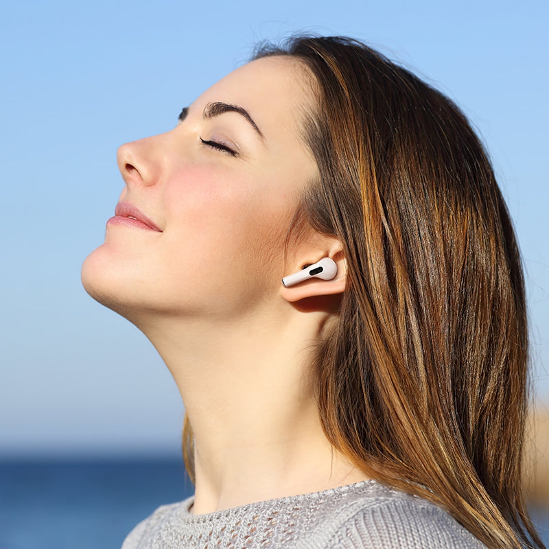 True Wireless ANC & ENC Noise Cancelling Earbuds with Wireless Charging