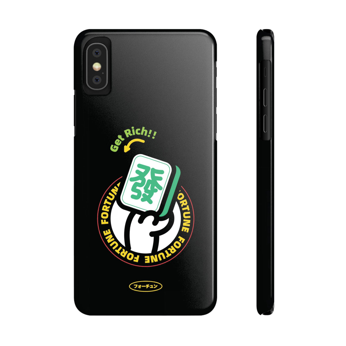 Get Rich Slim Phone Case - SKmobile Canada