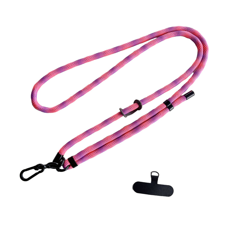 Adjustable Neck & Shoulder Strap (Rose Purple)