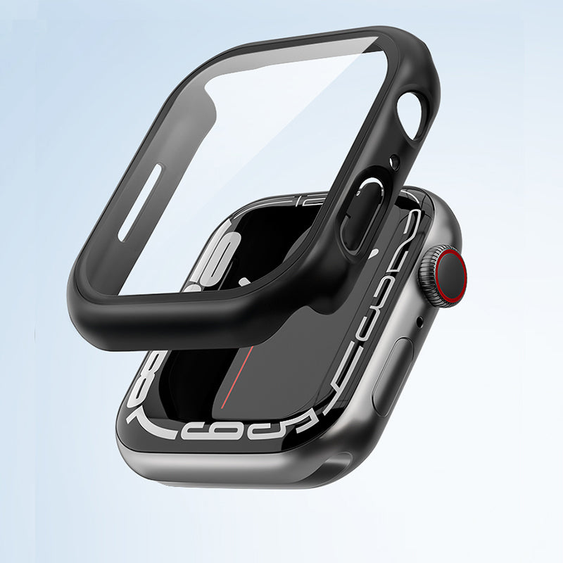 Shadow Series 3D Thermal Bending Film Integrated Protective Case for Apple Watch Series 7/8/9 - SKmobile Canada