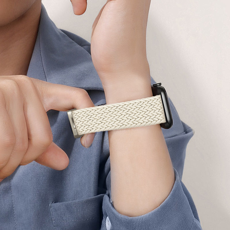 Premium Braided Nylon Loop Band with Magnetic Clasp for Apple Watch