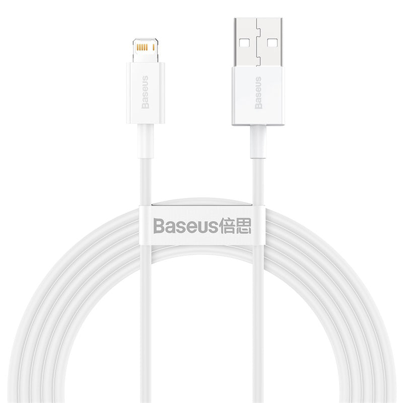 Superior Series Fast Charging Data USB to Lightning Cable (2m)