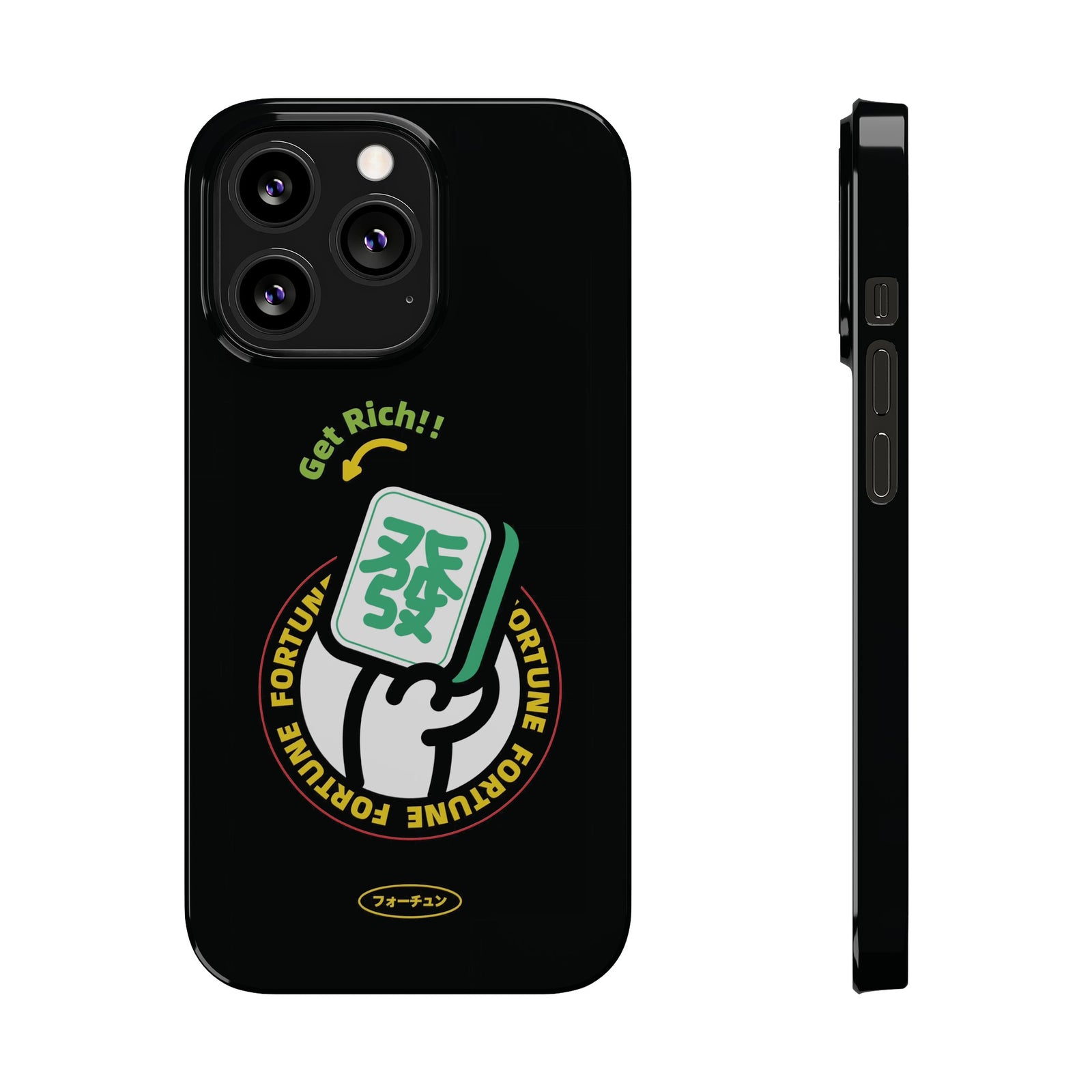Get Rich Slim Phone Case - SKmobile Canada