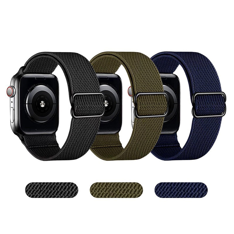 Apple Watch Band -  Fashion Series Elastic Nylon Woven Strap (WA04)