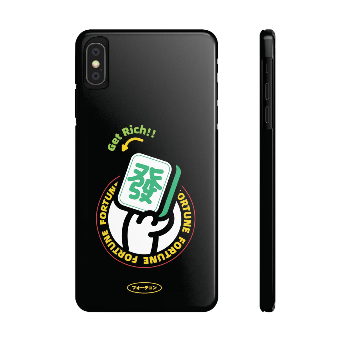 Get Rich Slim Phone Case - SKmobile Canada