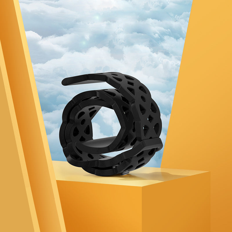 Apple Watch Band - Flexible Series Rhombus Hollow Silicone Strap (WA09)