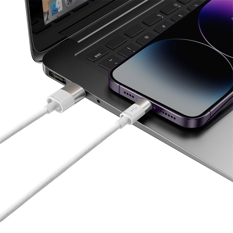 Baseus Braided USB to USB-C + Lightning + Micro-USB Charge Cable (1.2m)