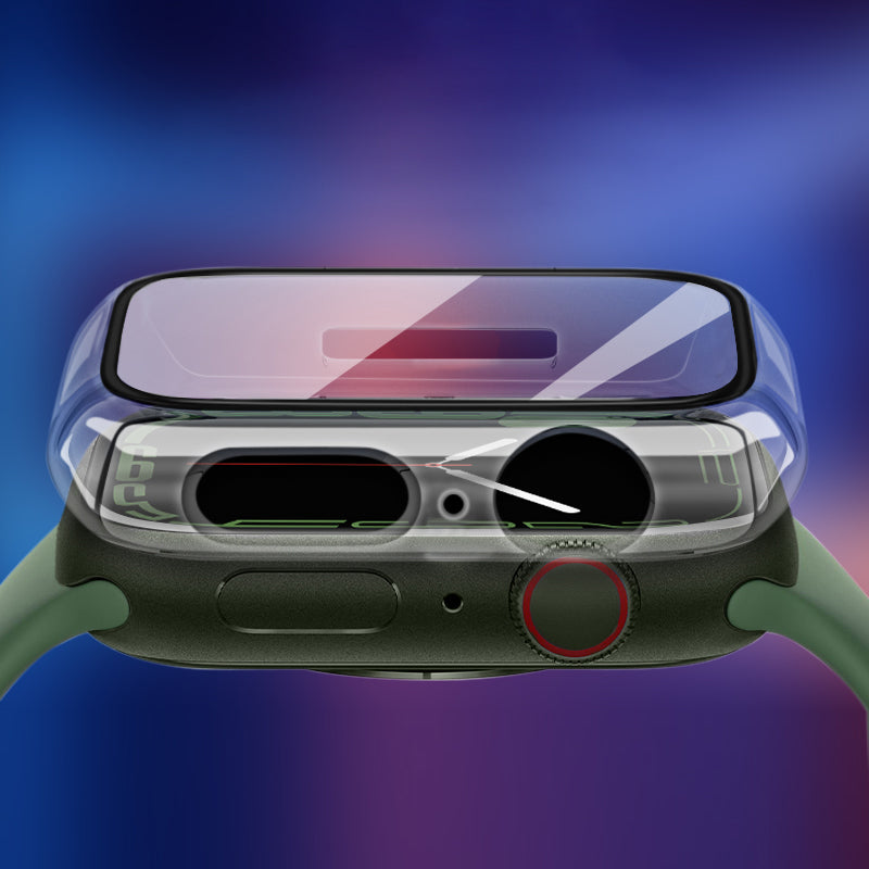 Shadow Series Film Integrated Protective Case for Apple Watch Series 7/8/9 - SKmobile Canada