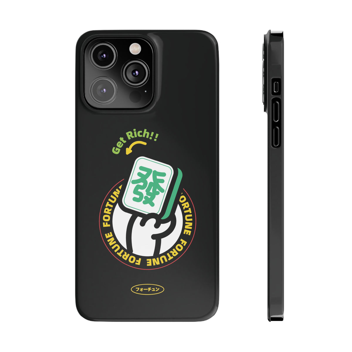 Get Rich Slim Phone Case - SKmobile Canada