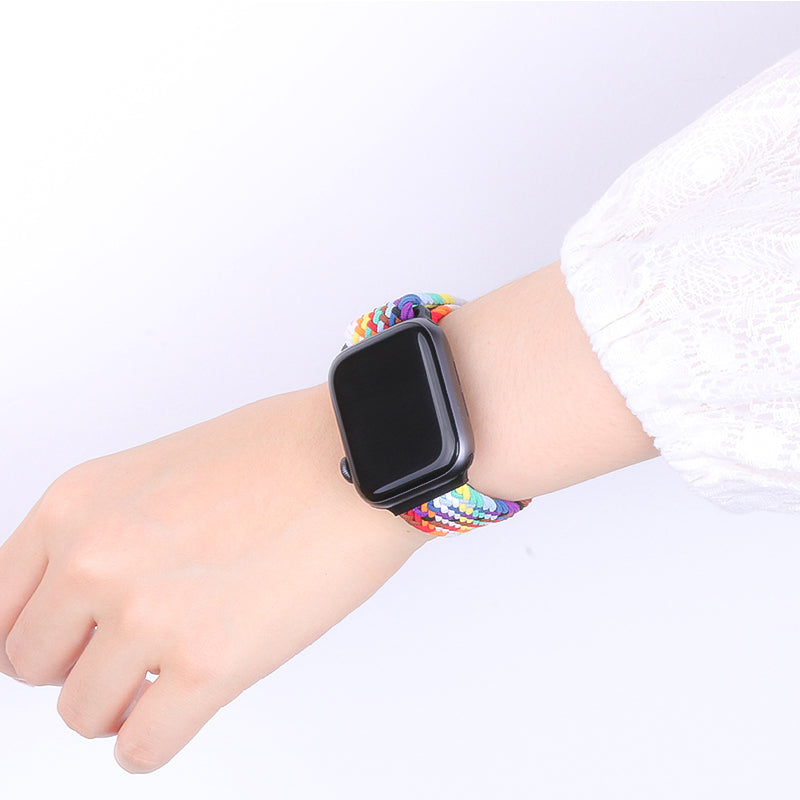 Apple Watch Band - Jane Eyre Series Sliding Buckle Ultra-Thin Nylon Strap (WA05)