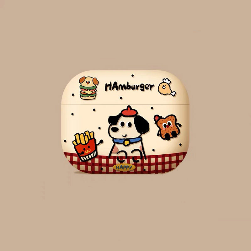 Happy Puppy Snack Time AirPods Case