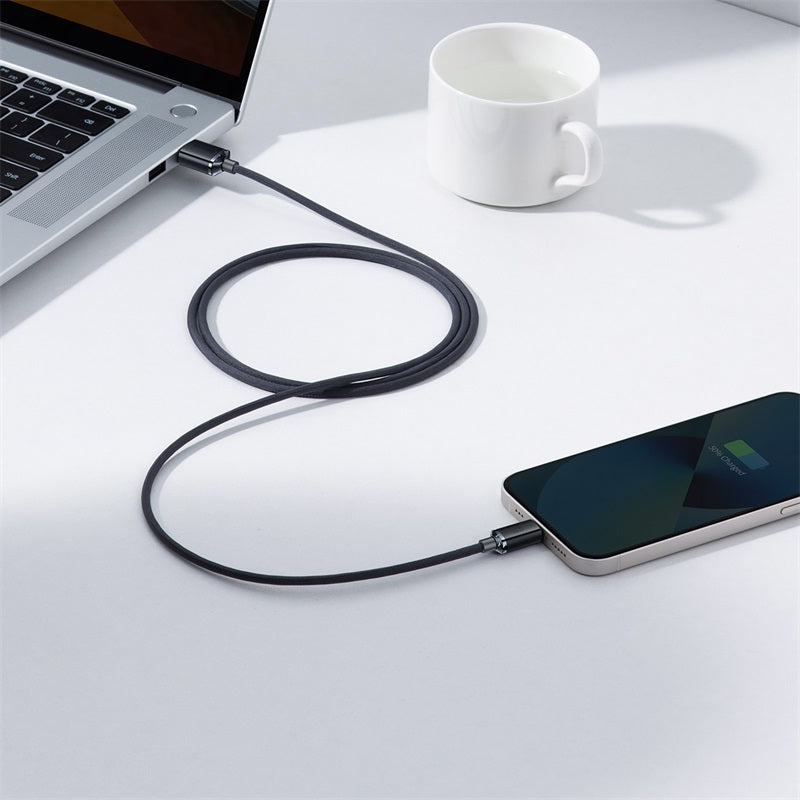 Crystal Shine Series Fast Charging Data Cable USB to Lightning (2m)