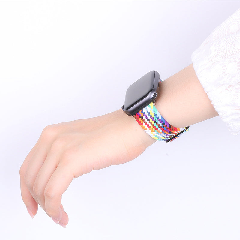 Apple Watch Band - Jane Eyre Series Sliding Buckle Ultra-Thin Nylon Strap (WA05)