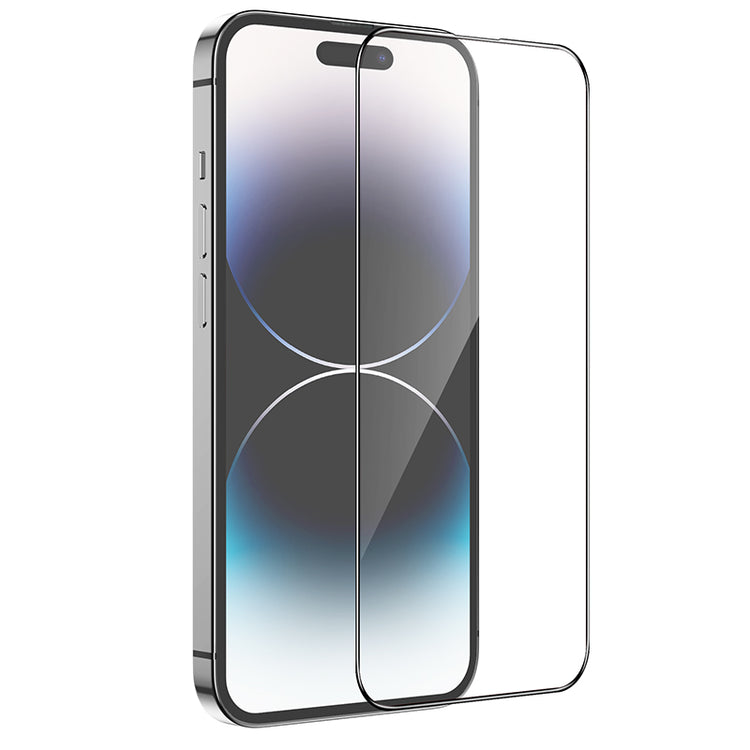Full Screen Tempered Glass Screen Protector for iPhone 15 Pro Max (0.3mm Clear)