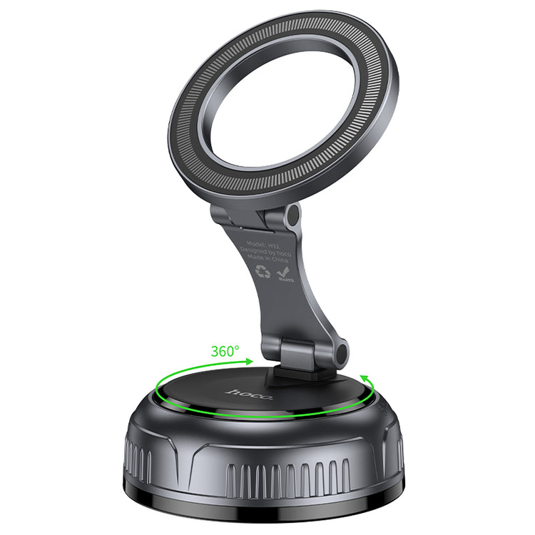 Universal Magnetic Vacuum Suction Cup Phone Mount for Car & Home