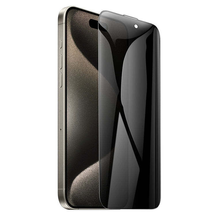 Corning Full Screen Tempered Glass Screen Protector for iPhone 15 Pro Max (0.4mm Privacy)