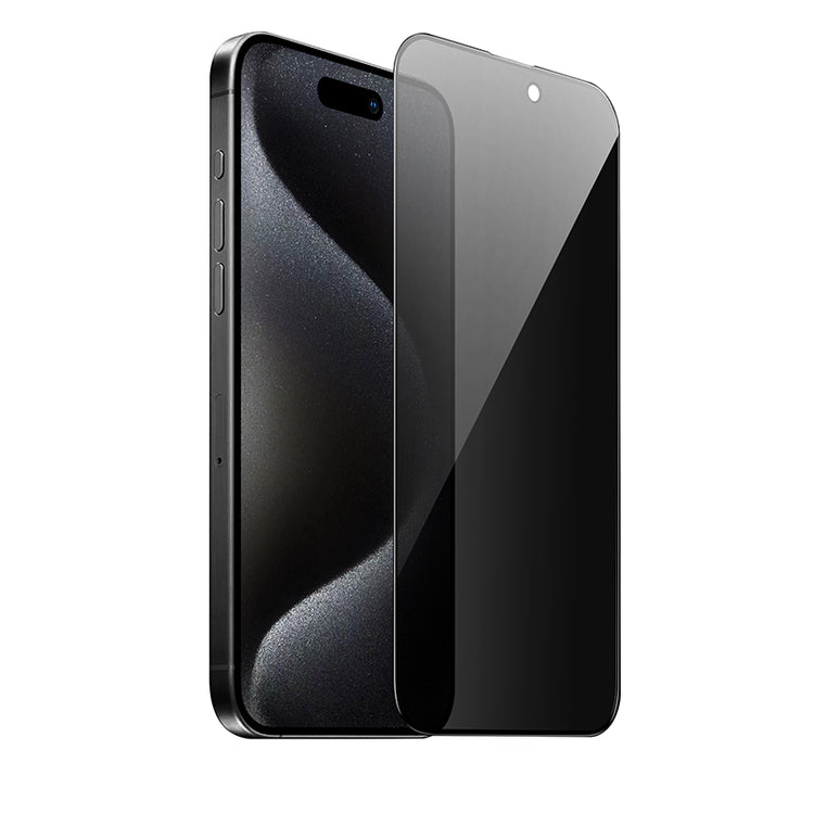 Full Screen Tempered Glass Screen Protector for iPhone 16 Pro (0.33mm Privacy)