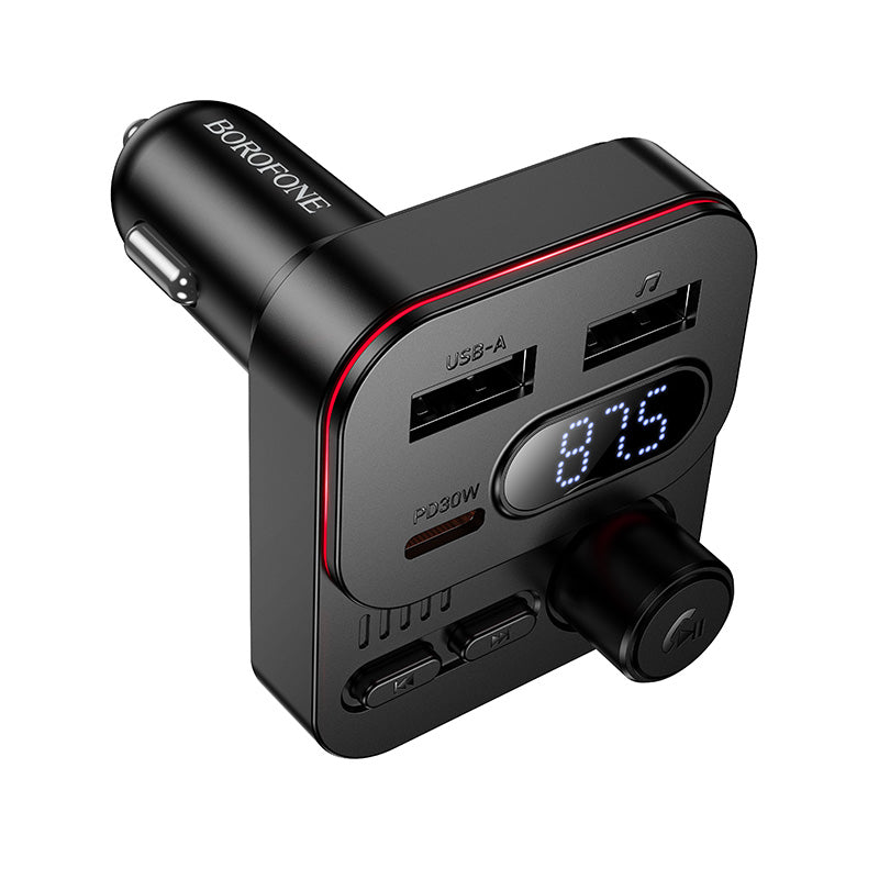 Ocean 45W Bluetooth 5.4 FM Transmitter with 30W PD Fast Charging