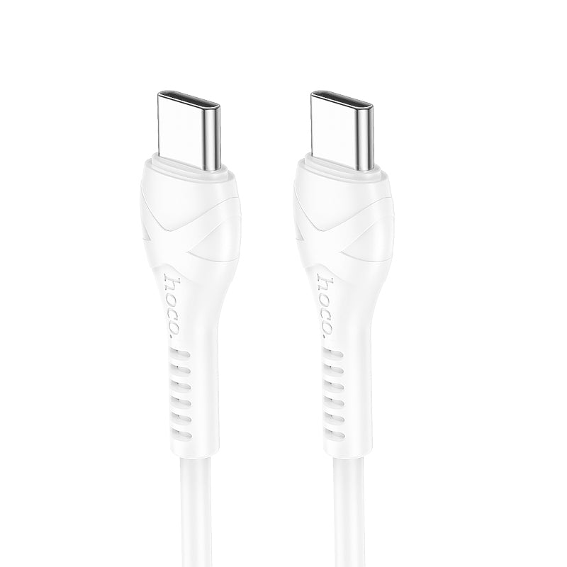 Hoco 60W USB-C to USB-C Data and Chage Cable (0.5m) - SKmobile Canada