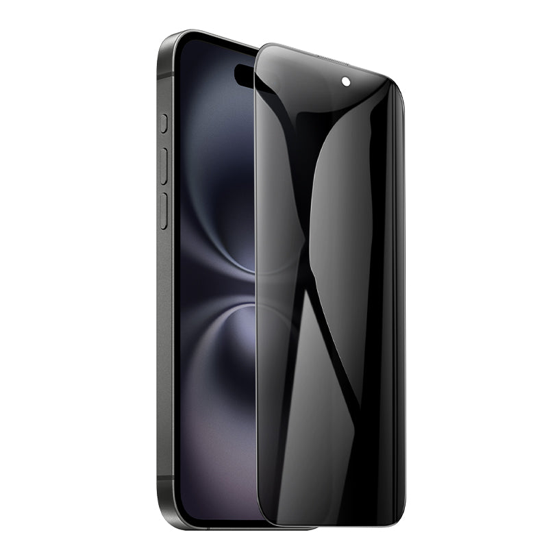 Corning Full Screen Tempered Glass Screen Protector for iPhone 16 &amp; 15 (0.4mm Privacy)