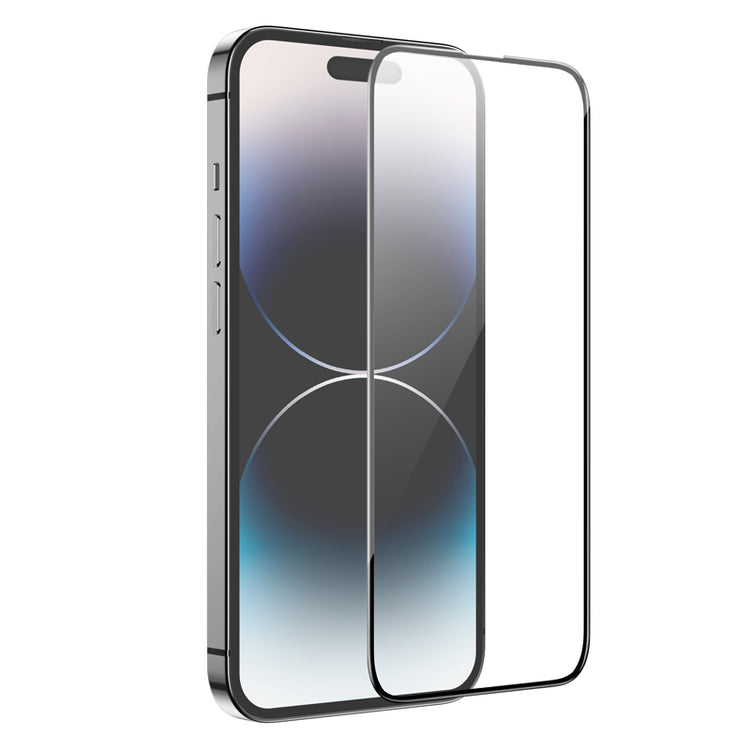 Full Screen Tempered Glass Screen Protector for iPhone 14 Pro (0.4mm Clear)