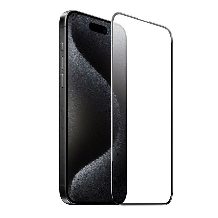 Full Screen Tempered Glass Screen Protector for iPhone 16 Pro Max (0.4mm Clear)