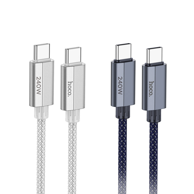 240W USB-C to USB-C Ultra Fast Charging Braided Data Cable 1.8m (5.9ft)