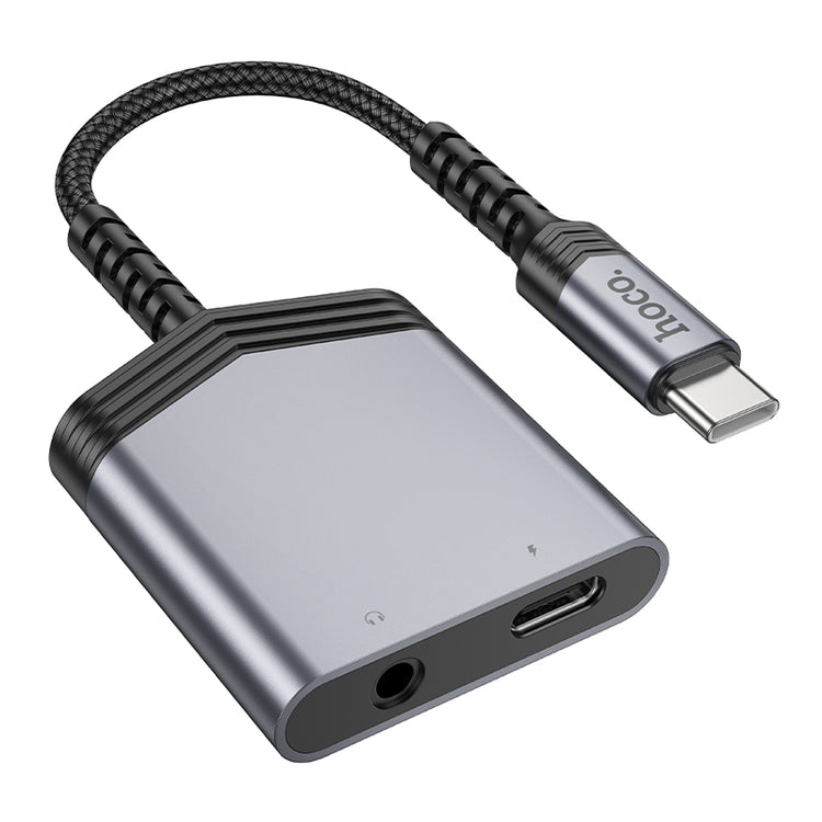 Hoco USB-C to (USB-C + 3.5mm) Audio Splitter