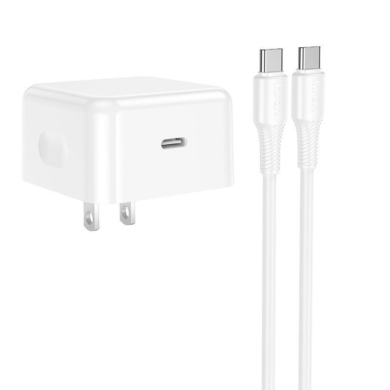 40W with Dynamic 60W USB-C GaN Fast Wall Charger w/ USB-C Cable