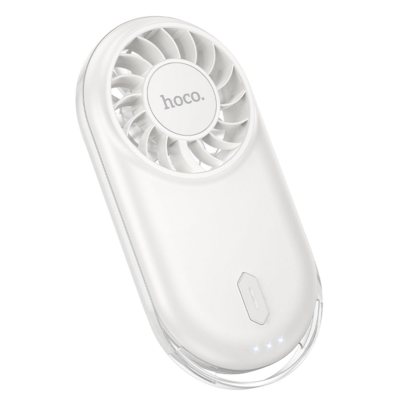 Ultra-Thin Portable Pocket Fan with Rechargeable Battery and 3 Wind Speeds