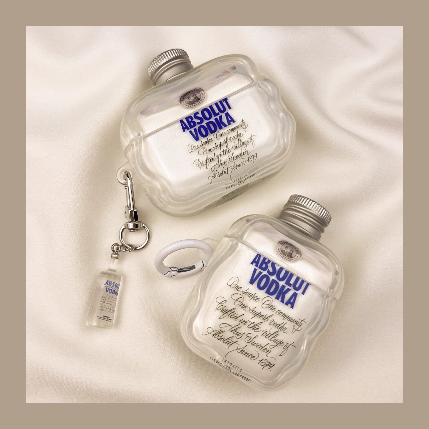 Mini Vodka Bottle AirPods Case