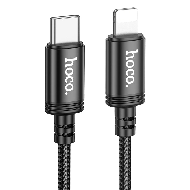 Hoco Braided USB-C to Lightning Data and Charge Cable (3m) - SKmobile Canada