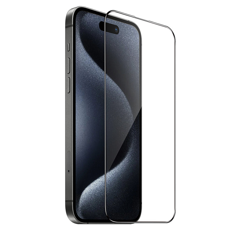 Full Screen Tempered Glass Screen Protector for iPhone 16 Plus | 15 Plus (0.3mm Clear)