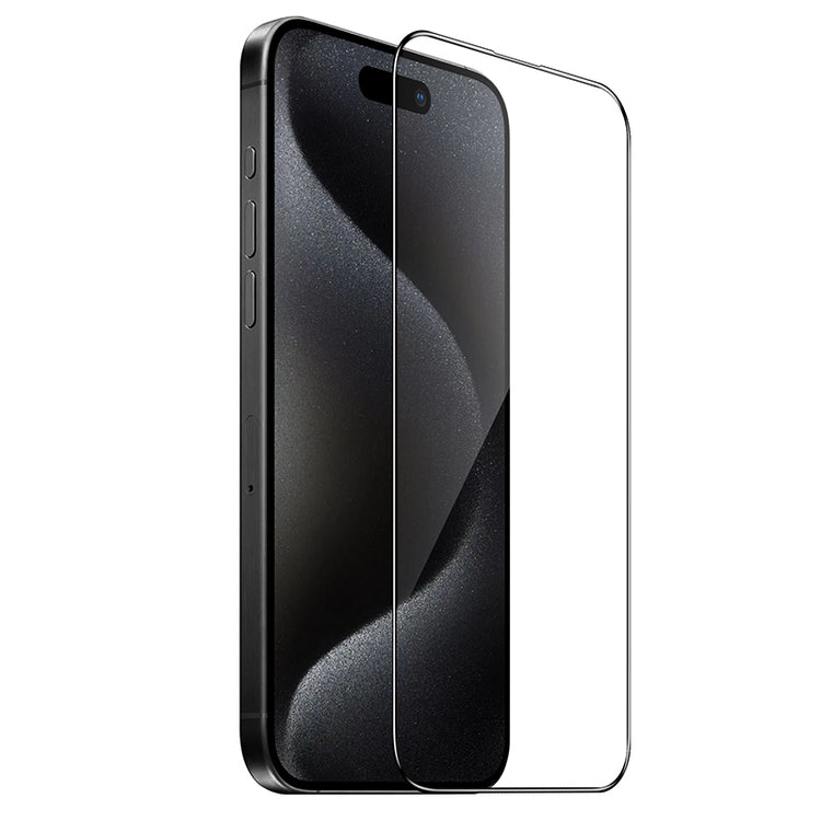 Full Screen Tempered Glass Screen Protector for iPhone 16 Pro (0.3mm Clear)