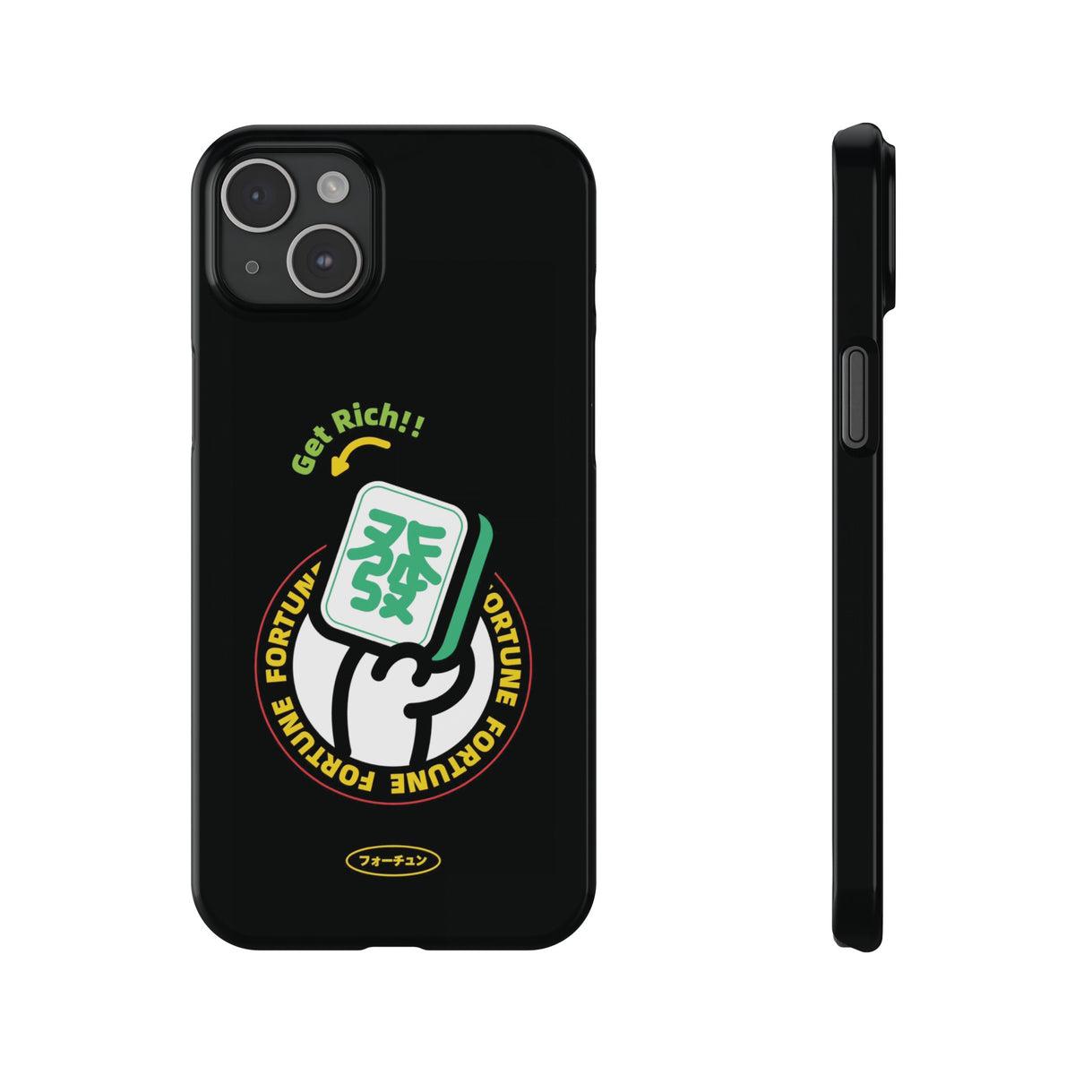 Get Rich Slim Phone Case - SKmobile Canada