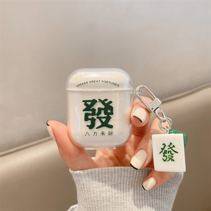 Fortune Rich Mahjong AirPods Case