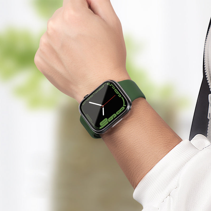 Shadow Series Film Integrated Protective Case for Apple Watch Series 7/8/9 - SKmobile Canada