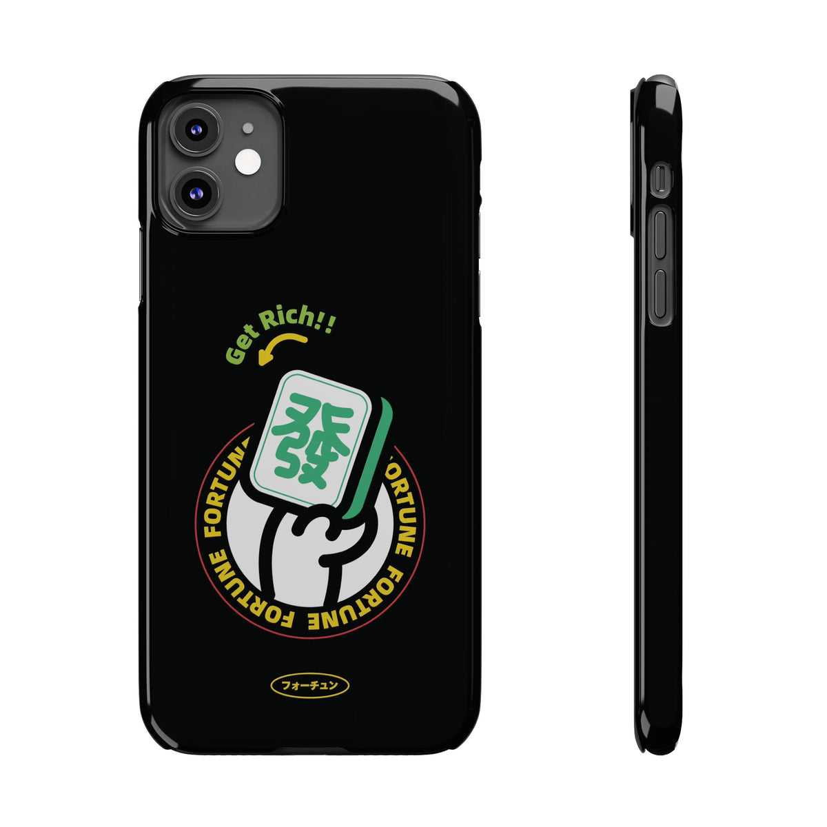 Get Rich Slim Phone Case - SKmobile Canada
