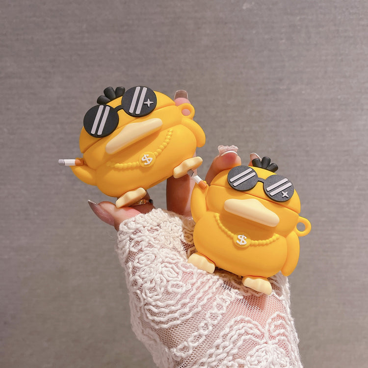 Smoking Rich Duck AirPods Case