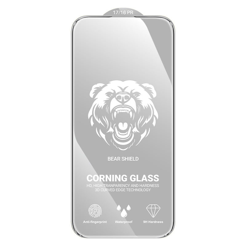 Corning Full Screen Tempered Glass Screen Protector for iPhone 17 Pro (0.4mm Clear)