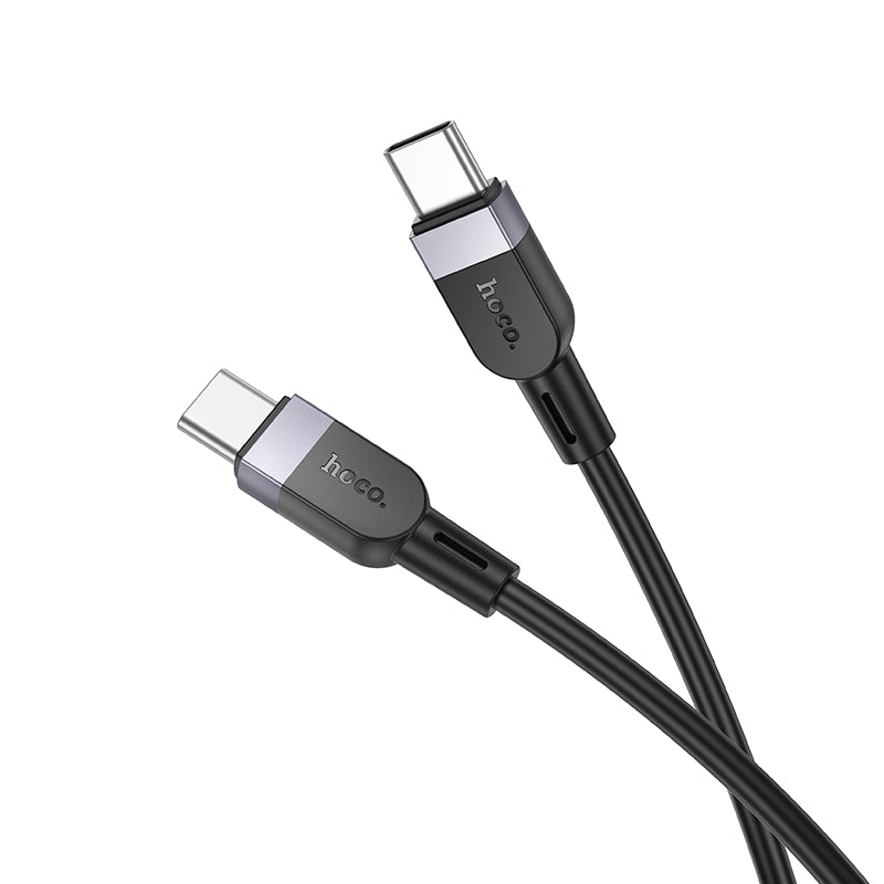 Hoco 60W Silicone USB-C to USB-C Data and Charge Cable (2m)